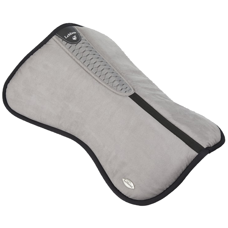 LeMieux Wither Relief Memory Foam Half Pad - Grey-1